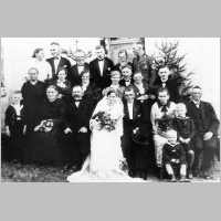 089-0080 Ortsteil Zargen. Hochzeit Fritz und Gertrud , geb. Jermies , Rietenbach am 12.09.1936.jpg
